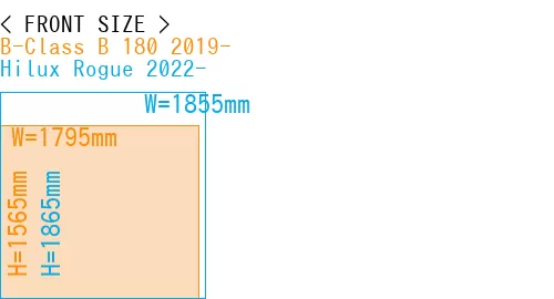 #B-Class B 180 2019- + Hilux Rogue 2022-